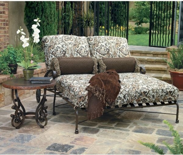 San Cristobal Double Wide Outdoor Chaise Outdoor Chaise Lounges