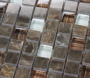 Glass stone mosaic kitchen backsplash tiles glass wall tiles SGMT036 