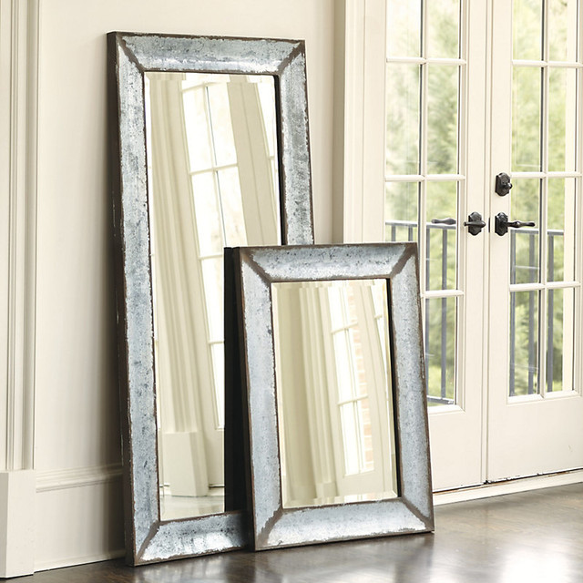 Zinc Framed Mirror Traditional Mirrors by Ballard Designs