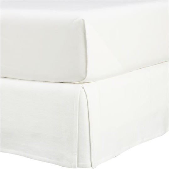 Matelasse Queen Bedskirt Modern Bedskirts by Crate&Barrel