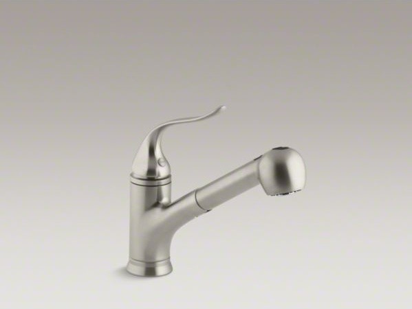 KOHLER Coralais(R) single-hole or three-hole kitchen sink faucet with ...