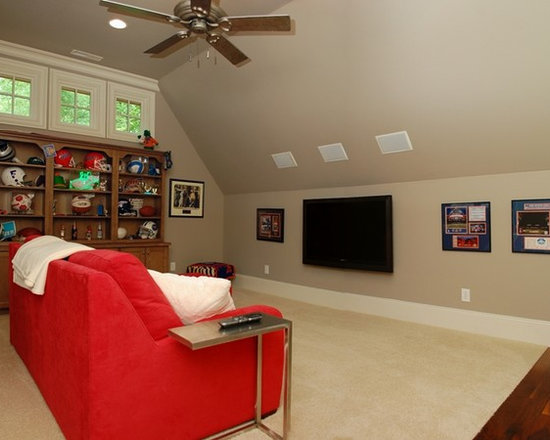 Charlotte Media Room Design Ideas, Pictures, Remodel and Decor