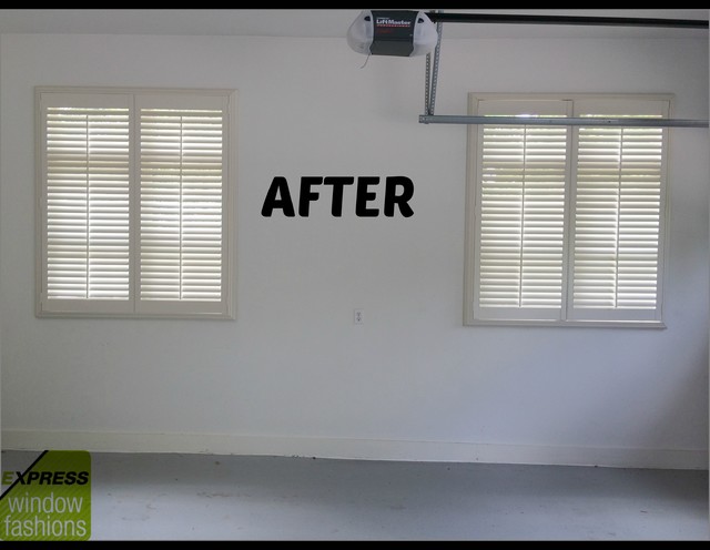 garage window treatments shutters newstyle nice smalltowndjs