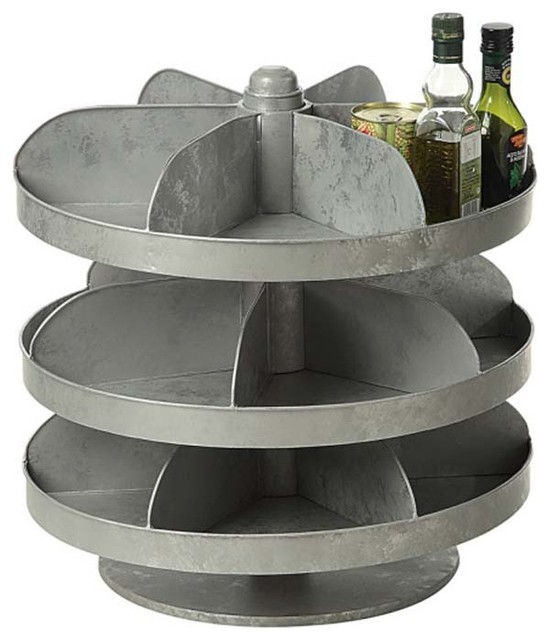 Rotating 3Tier Vintage Reproduction Hardware Bin Eclectic atlanta by Iron Accents
