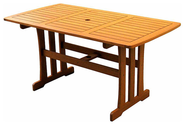 Outdoor Wood Tables