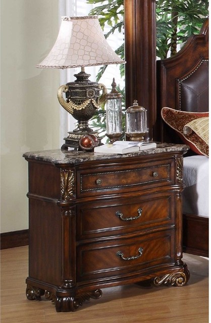 McFerran Home Furnishing - Dark Brown Night Stand - B8000-N