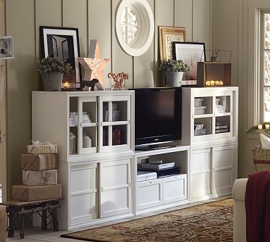  Wood Doors & Drawers, Espresso traditional-entertainment-centers-and