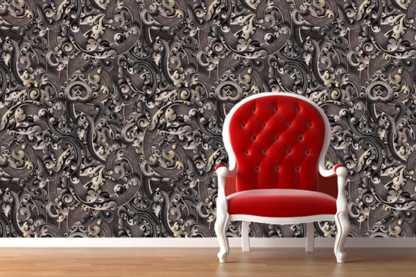 Easy Peel n Stick Wallcover Wallskins- YOUR WALLS, UNDERCOVER wallpaper