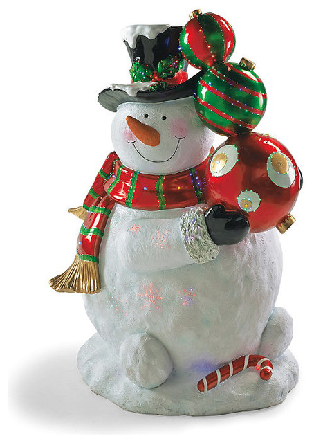 fiber optic led whiteman with ornaments outdoor fiber optic led whiteman with ornaments outdoor