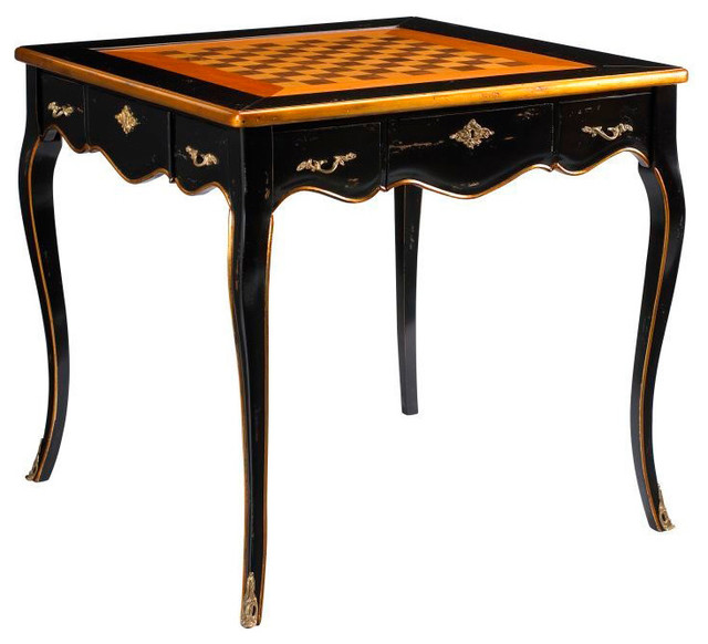 Couronne Game Table Traditional Side Tables And End Tables