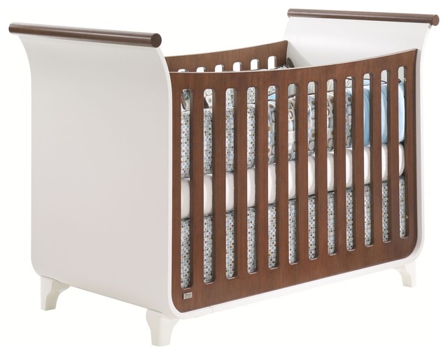 Tulip Panda Crib Modern Cribs vancouver by Posh Baby Canada