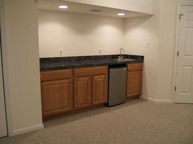 Basements traditional basement