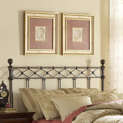 Argyle Metal Headboard Modern Headboards