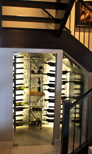 Completed Spaces contemporary-wine-cellar