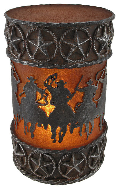 western end table lantern lamps