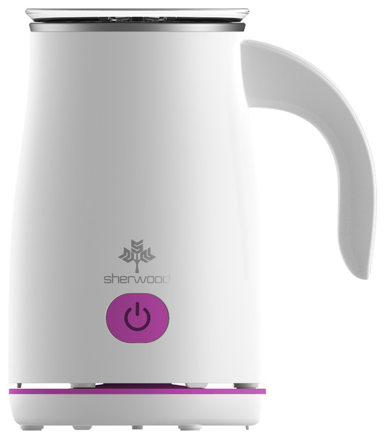 Sherwood Automatic Electric Milk Frother, Purple Modern Milk