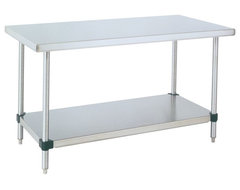Metro Stainless Steel Table - 48x30x34 industrial-kitchen-islands-and-kitchen-carts