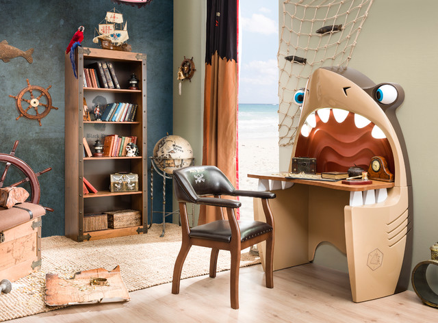 Pirate ship bedroom - Beach Style - Kids - miami - by Turbo Beds