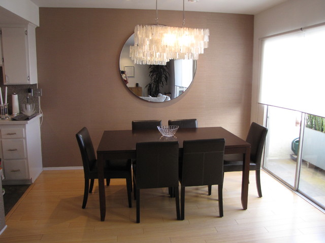 West Hollywood Condo contemporary-dining-room