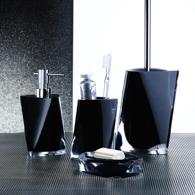 Contemporary Black Bathroom Accessories