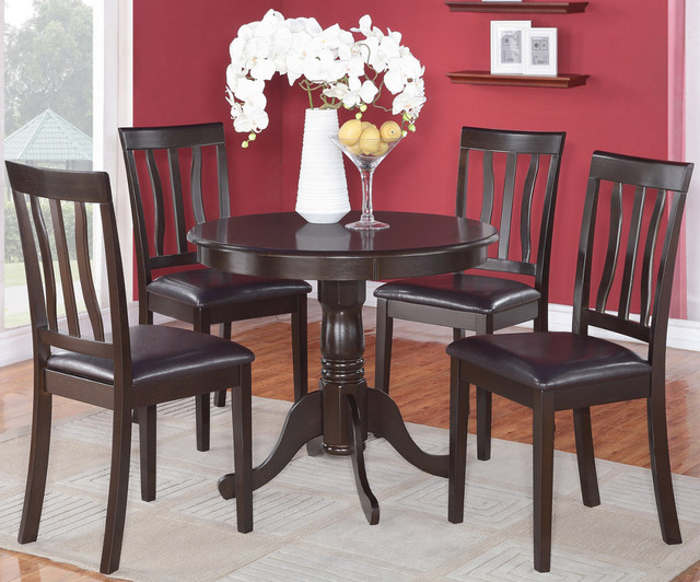 faux leather kitchen table chair