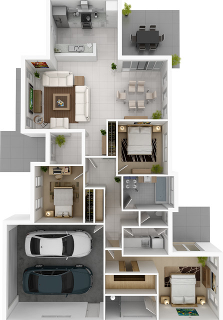 3D Floor Plans