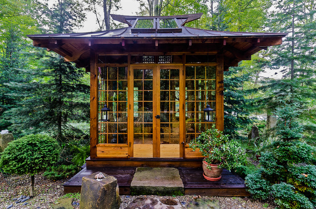 Japanese Tea House - Asian - Landscape - other metro - by ...