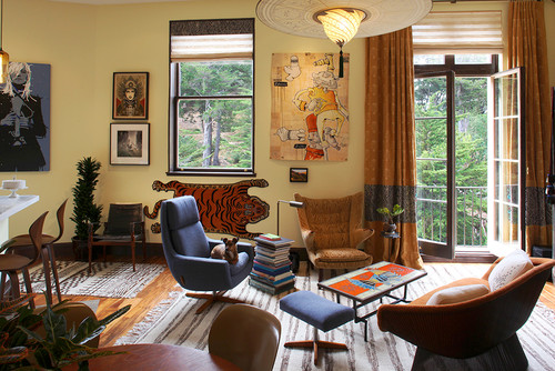 eclectic living room uncategorized