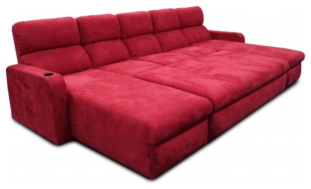 ... designed Paradise Valley home theater seating contemporary-furniture