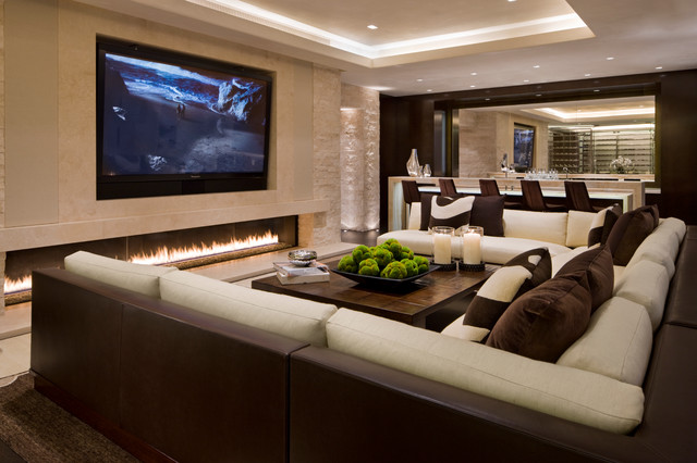 Willoughby Way - contemporary - media room - other metro - by ...
