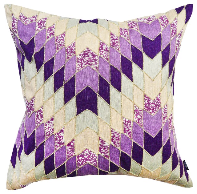  Pillow, 20-Inch, Includes Removable Down Filler contemporary-pillows