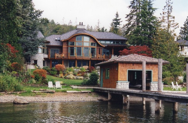 European Flair (Custom Home) traditional-exterior