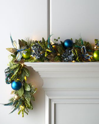 blue spruce pre lit holiday garland contemporary blue spruce pre lit holiday garland contemporary