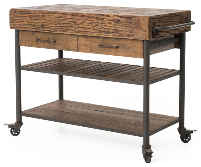 kershaw rustic chunky reclaimed wood iron double drawer kershaw rustic chunky reclaimed wood iron double drawer