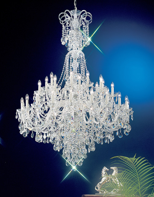 Bohemian Crystal Chandelier  Traditional  Chandeliers  philadelphia 