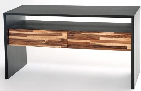 Contemporary Rustic Entertainment Center contemporary-furniture