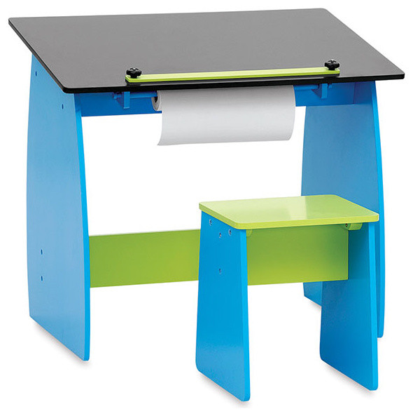 Studio Designs Kid's Drafting Table with Stool BLICK art materials Drafting Tables by Blick