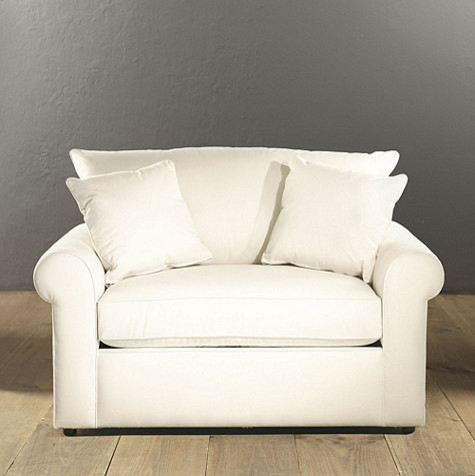 Upholstered Twin Sleeper - Traditional - Futons - by Ballard Designs
