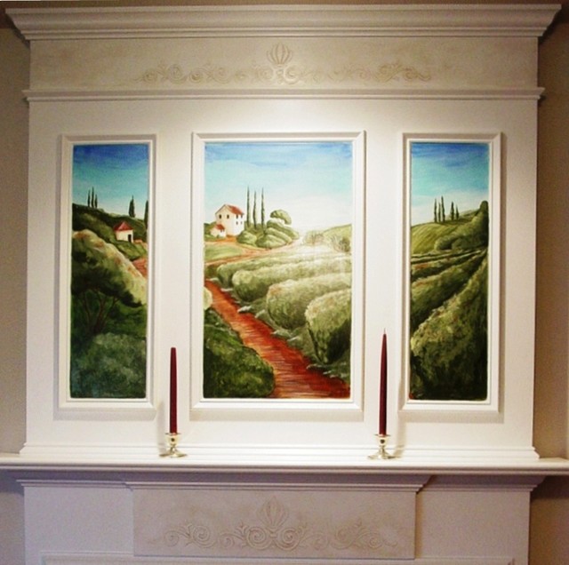 Murals & Mural Elements traditional-