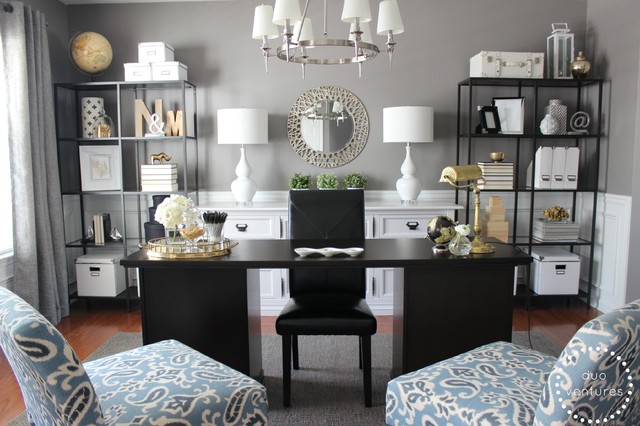 Turn Formal Dining Room Into Home Office