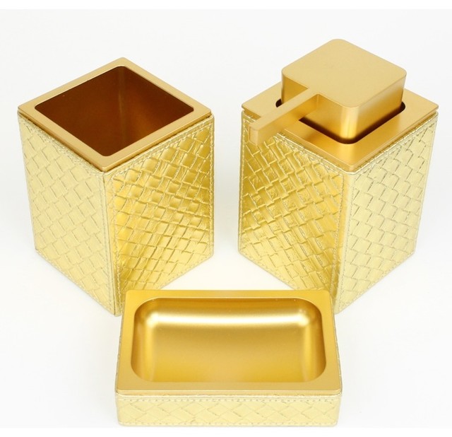 Marrakech Gold Bathroom Accessories  Contemporary 