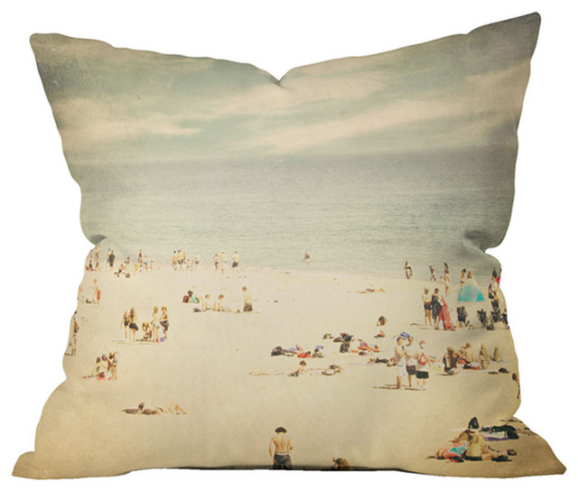 Shannon Clark Vintage Beach Pillow Contemporary Decorative Pillows