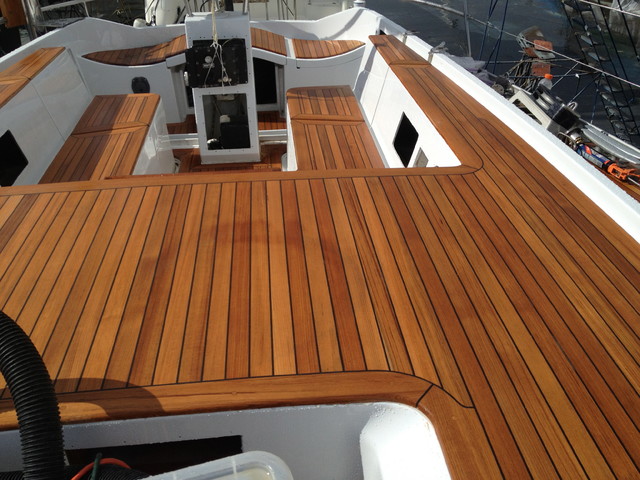 Teak Boat Decking - Traditional - Hardwood Flooring - vancouver - by