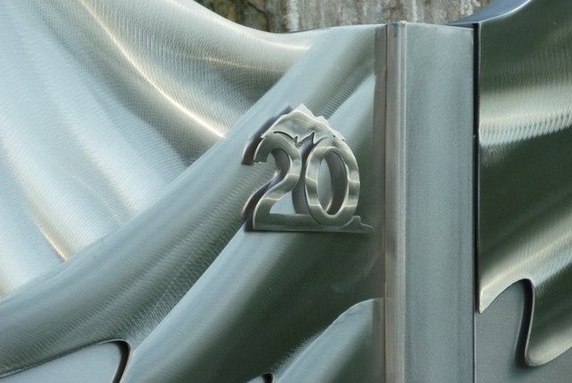 Stainless Steel House Number - Modern - House Numbers - Other Metro ...