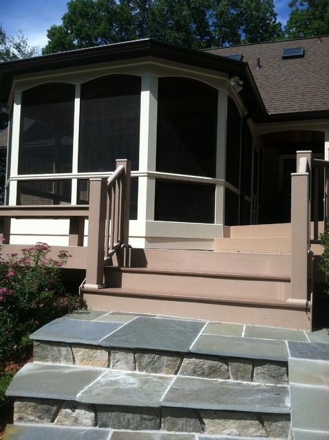 NDW's porch / deck project traditional-