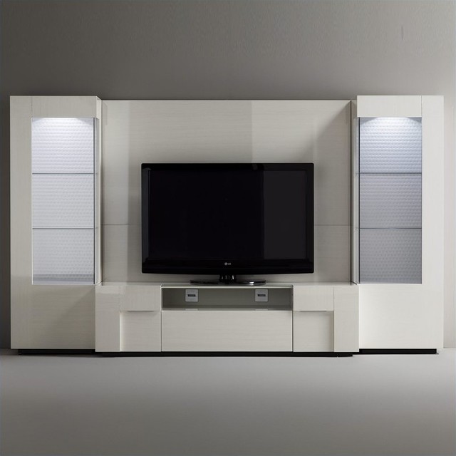 Rossetto Domino Home Theatre in Ivory Contemporary Entertainment