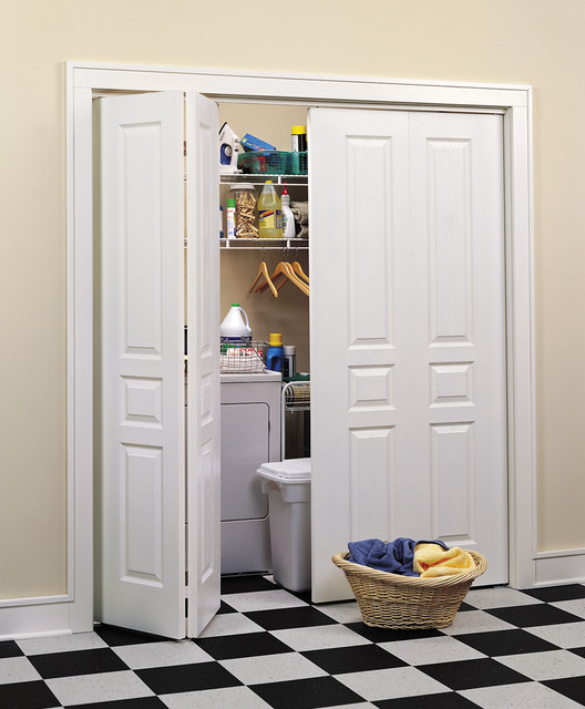 Avalon Bi-Fold Closet Doors - Traditional - Laundry Room - sacramento ...