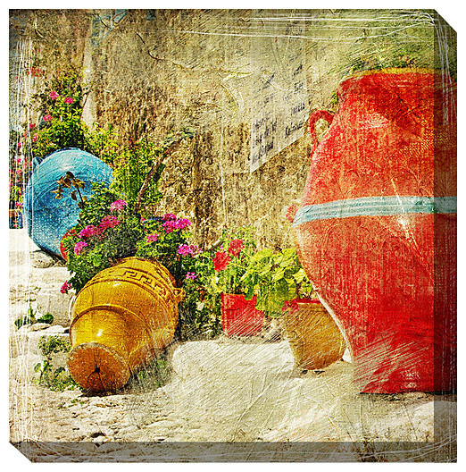 Red Vessel Outdoor Wall Art Contemporary Outdoor Wall Art by zulily