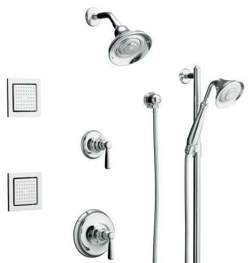 KOHLER K108584CP Bancroft Essentials Performance Showering Package