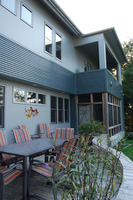 Poquoson Two Sisters' Houses traditional-patio